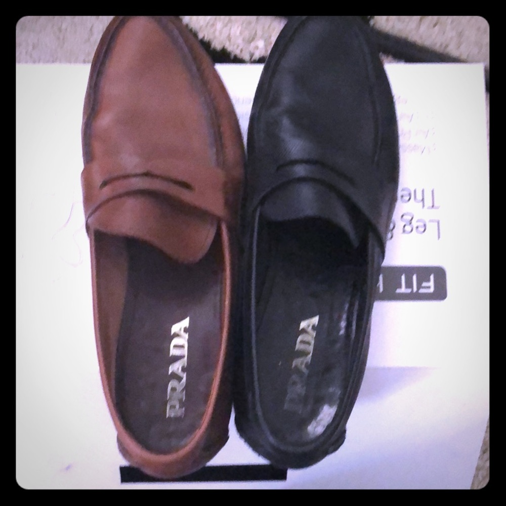 Prada mens shoes size 10